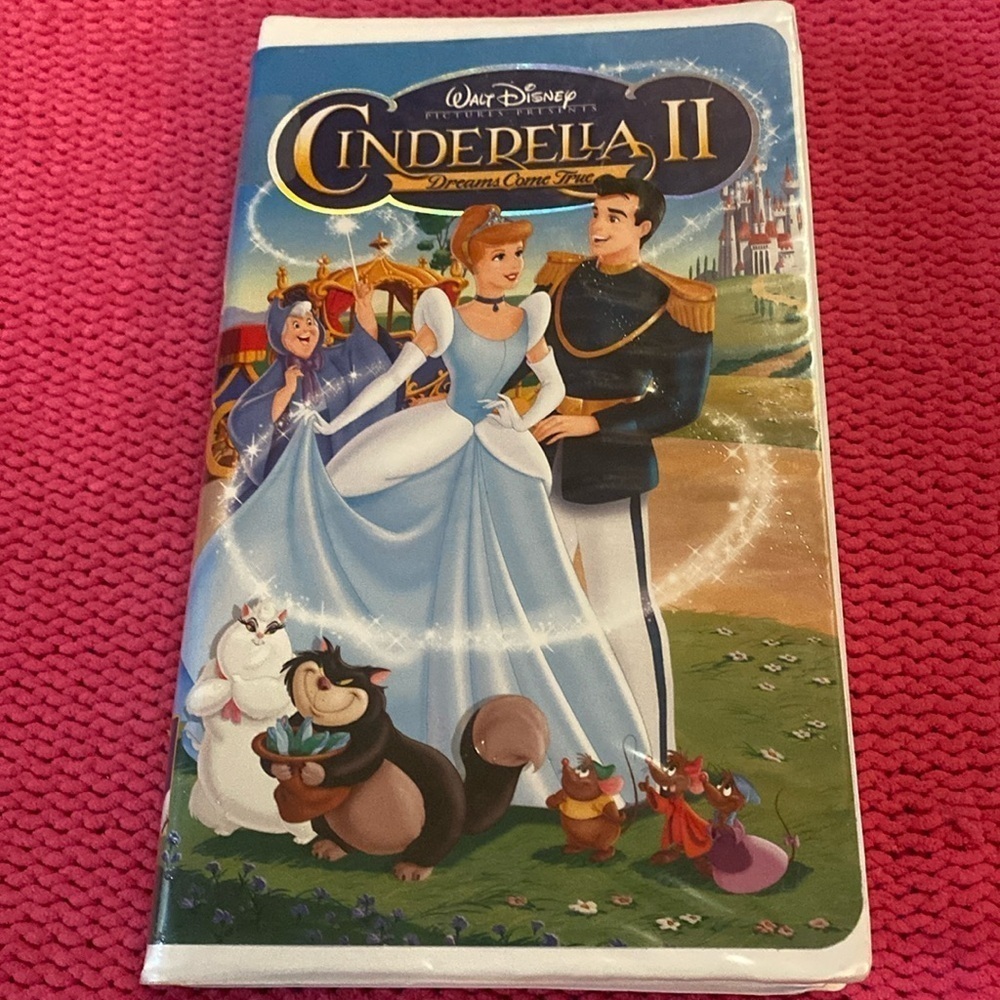 Walt Disney Cinderella II VHS Clamshell